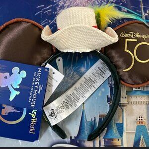 NWT  Disney Parks The Main Attraction Enchanted Tiki Room Mickey Ears Headband